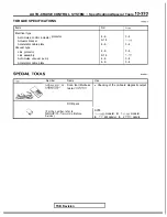 Preview for 475 page of Mitsubishi 1989 Galant Service Manual