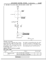 Preview for 489 page of Mitsubishi 1989 Galant Service Manual