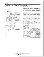 Preview for 498 page of Mitsubishi 1989 Galant Service Manual