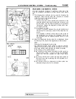 Preview for 503 page of Mitsubishi 1989 Galant Service Manual