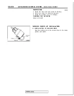 Preview for 552 page of Mitsubishi 1989 Galant Service Manual