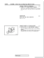 Preview for 582 page of Mitsubishi 1989 Galant Service Manual