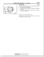 Preview for 597 page of Mitsubishi 1989 Galant Service Manual