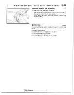 Preview for 615 page of Mitsubishi 1989 Galant Service Manual