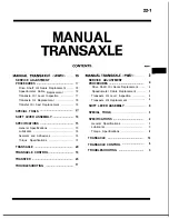 Preview for 665 page of Mitsubishi 1989 Galant Service Manual