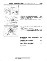 Preview for 683 page of Mitsubishi 1989 Galant Service Manual