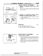 Preview for 805 page of Mitsubishi 1989 Galant Service Manual