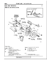 Preview for 836 page of Mitsubishi 1989 Galant Service Manual