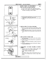 Preview for 841 page of Mitsubishi 1989 Galant Service Manual