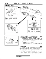 Preview for 850 page of Mitsubishi 1989 Galant Service Manual