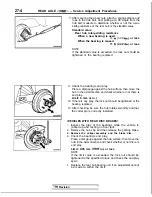 Preview for 864 page of Mitsubishi 1989 Galant Service Manual