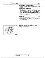 Preview for 869 page of Mitsubishi 1989 Galant Service Manual