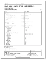 Preview for 870 page of Mitsubishi 1989 Galant Service Manual