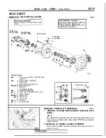 Preview for 877 page of Mitsubishi 1989 Galant Service Manual