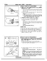 Preview for 884 page of Mitsubishi 1989 Galant Service Manual