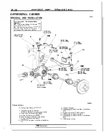 Preview for 886 page of Mitsubishi 1989 Galant Service Manual