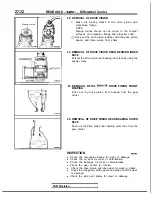 Preview for 892 page of Mitsubishi 1989 Galant Service Manual