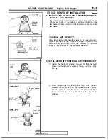 Preview for 912 page of Mitsubishi 1989 Galant Service Manual