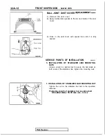 Preview for 933 page of Mitsubishi 1989 Galant Service Manual