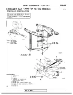 Preview for 938 page of Mitsubishi 1989 Galant Service Manual