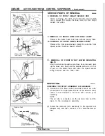 Preview for 1037 page of Mitsubishi 1989 Galant Service Manual