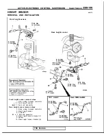 Preview for 1074 page of Mitsubishi 1989 Galant Service Manual