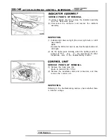 Preview for 1079 page of Mitsubishi 1989 Galant Service Manual