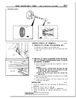 Preview for 1088 page of Mitsubishi 1989 Galant Service Manual