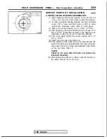 Preview for 1090 page of Mitsubishi 1989 Galant Service Manual