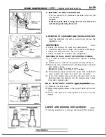 Preview for 1110 page of Mitsubishi 1989 Galant Service Manual