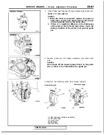 Preview for 1182 page of Mitsubishi 1989 Galant Service Manual