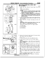 Preview for 1186 page of Mitsubishi 1989 Galant Service Manual