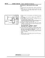 Preview for 1193 page of Mitsubishi 1989 Galant Service Manual