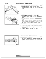 Preview for 1205 page of Mitsubishi 1989 Galant Service Manual