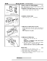 Preview for 1219 page of Mitsubishi 1989 Galant Service Manual