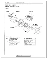 Preview for 1235 page of Mitsubishi 1989 Galant Service Manual