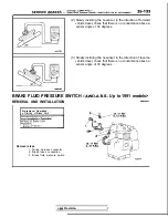 Preview for 1254 page of Mitsubishi 1989 Galant Service Manual