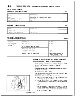 Preview for 1257 page of Mitsubishi 1989 Galant Service Manual