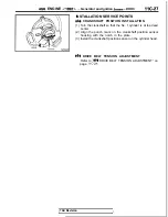 Preview for 151 page of Mitsubishi 4G1 series Service Manual