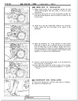 Preview for 156 page of Mitsubishi 4G1 series Service Manual