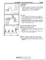 Preview for 253 page of Mitsubishi 4G1 series Service Manual