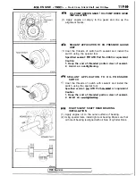 Preview for 505 page of Mitsubishi 4G1 series Service Manual