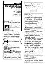 Mitsubishi AJ65BT-R2 User Manual preview