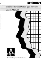 Mitsubishi AJ71E71 User Manual preview