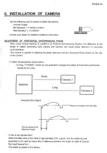 Preview for 13 page of Mitsubishi CCD-100E Operation Manual