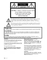 Preview for 2 page of Mitsubishi ColorView SL1U User Manual