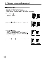 Preview for 19 page of Mitsubishi CP710E Operation Manual