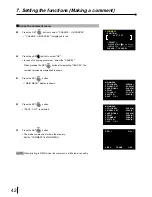 Preview for 43 page of Mitsubishi CP710E Operation Manual