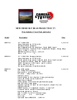 Mitsubishi Diamond LT-46246 Specification Sheet preview