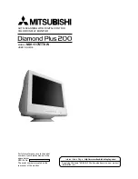 Mitsubishi Diamond Plus 200 User Manual preview